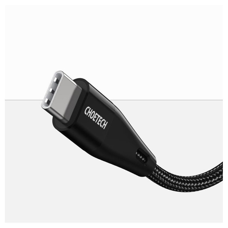 2x C tipo USB kabelis – C tipo USB maitinimo šaltinis 1,2 m ir 2 m juodos spalvos