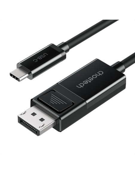 Dviejų krypčių laidas DisplayPort – USB Type C 1,8m juodas Dviejų krypčių laidas DisplayPort – USB Type C 1,8m juodas