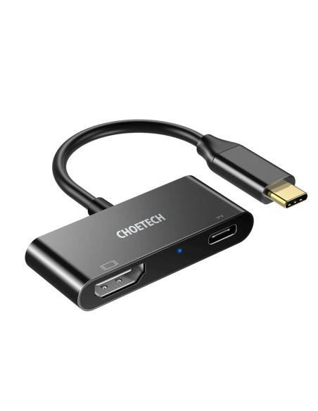 HUB-M03 adapteris USB Type C - HDMI + USB-C Power Delivery juodas HUB-M03 adapteris USB Type C - HDMI + USB-C Power Delivery juodas
