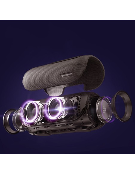 Belaidė Bluetooth garsiakalbis Bang vandeniui atsparus 60W su Powerbank funkcija juodas