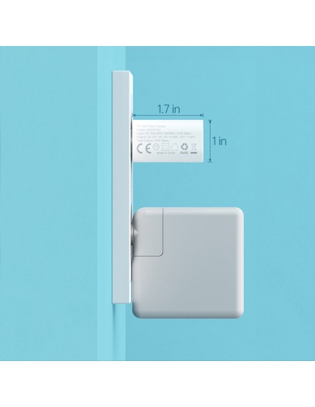 USB įkroviklis Type C PD 20W baltas