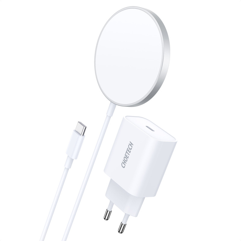 MagSafe indukcinis įkroviklis + PD5005 baltas adapteris MagSafe indukcinis įkroviklis + PD5005 baltas adapteris