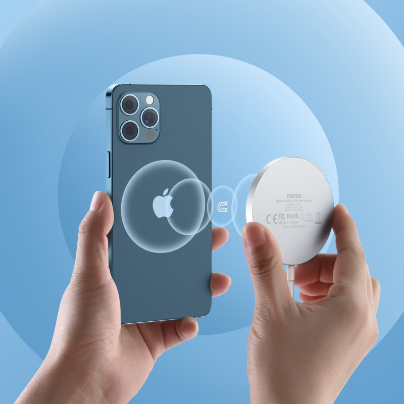 MagSafe indukcinis įkroviklis + PD5005 baltas adapteris