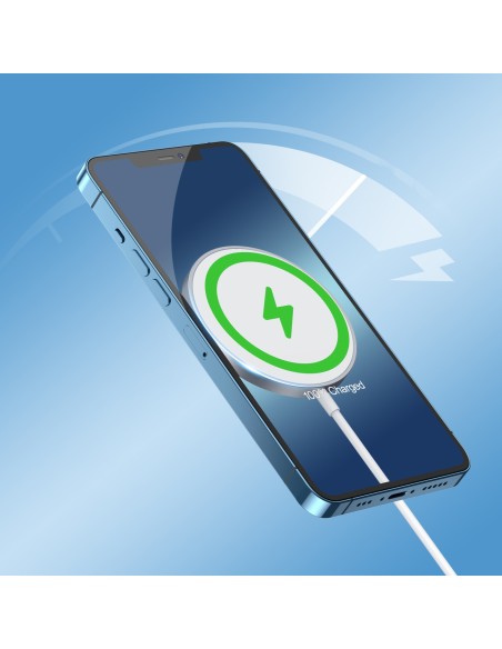 MagSafe indukcinis įkroviklis + PD5005 baltas adapteris