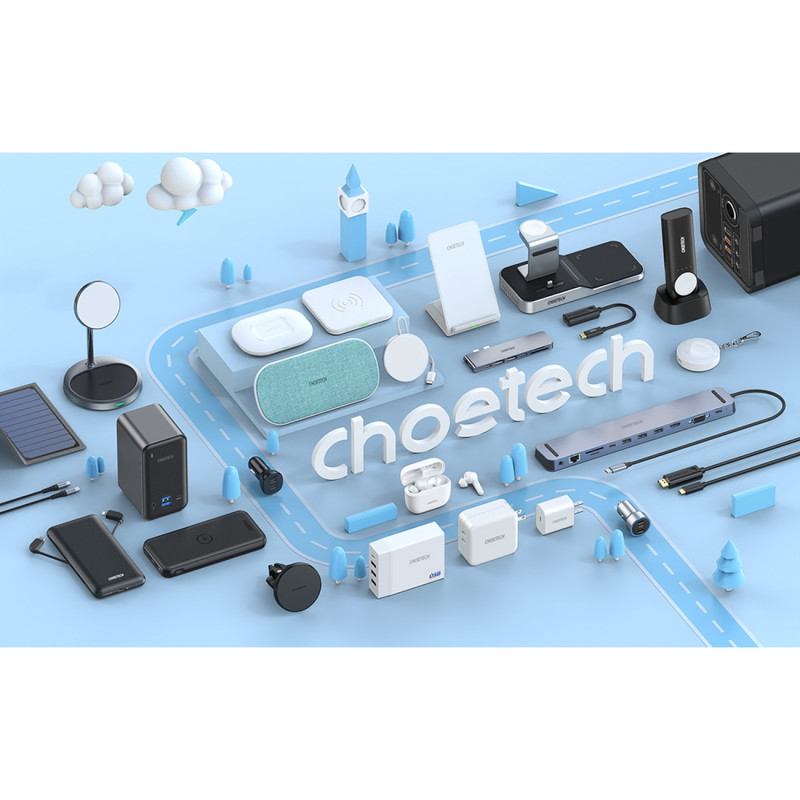 MagSafe indukcinis įkroviklis + PD5005 baltas adapteris