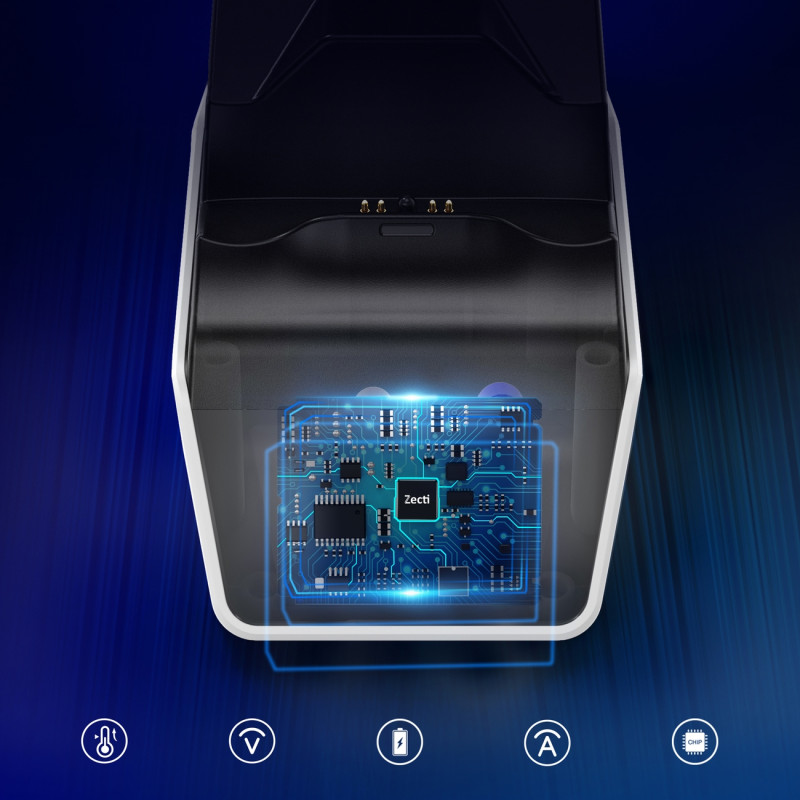 Įkroviklio įkrovimo stotelė Dual Sense PS5 padams juoda + tinklo įkroviklis