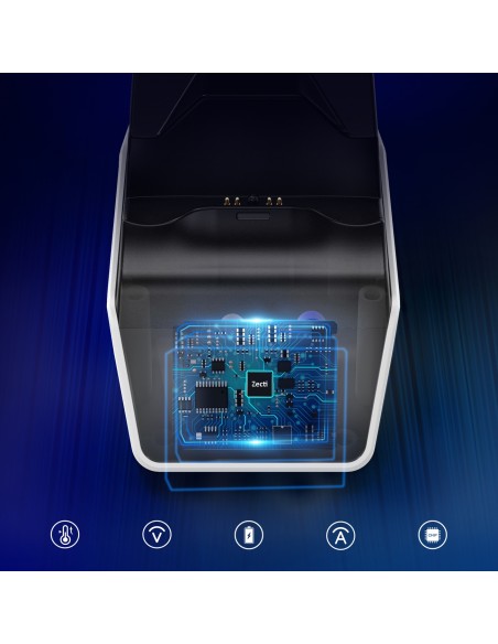 Įkroviklio įkrovimo stotelė Dual Sense PS5 padams juoda + tinklo įkroviklis Įkroviklio įkrovimo stotelė Dual Sense PS5 padams juoda + tinklo įkroviklis