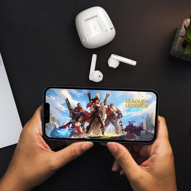 Onyx Ace Pro Bluetooth belaidės ausinės baltos