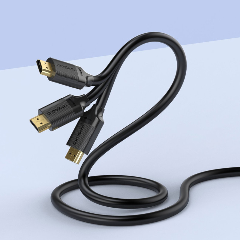 HDMI 2.1 kabelis XHH-TP20 3D Dynamic HDR 2m juodas
