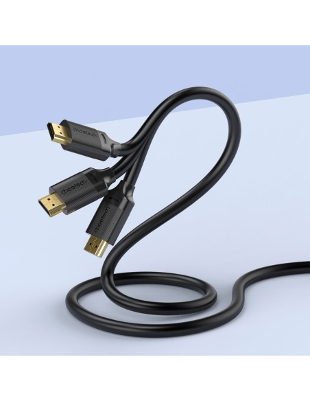HDMI 2.1 kabelis XHH-TP20 3D Dynamic HDR 2m juodas HDMI 2.1 kabelis XHH-TP20 3D Dynamic HDR 2m juodas