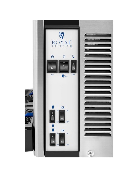 Granitor šlifavimo mašina kokteiliams, šerbetams, dviguba 600 W 2 x 10 l Granitor šlifavimo mašina kokteiliams, šerbetams, dviguba 600 W 2 x 10 l