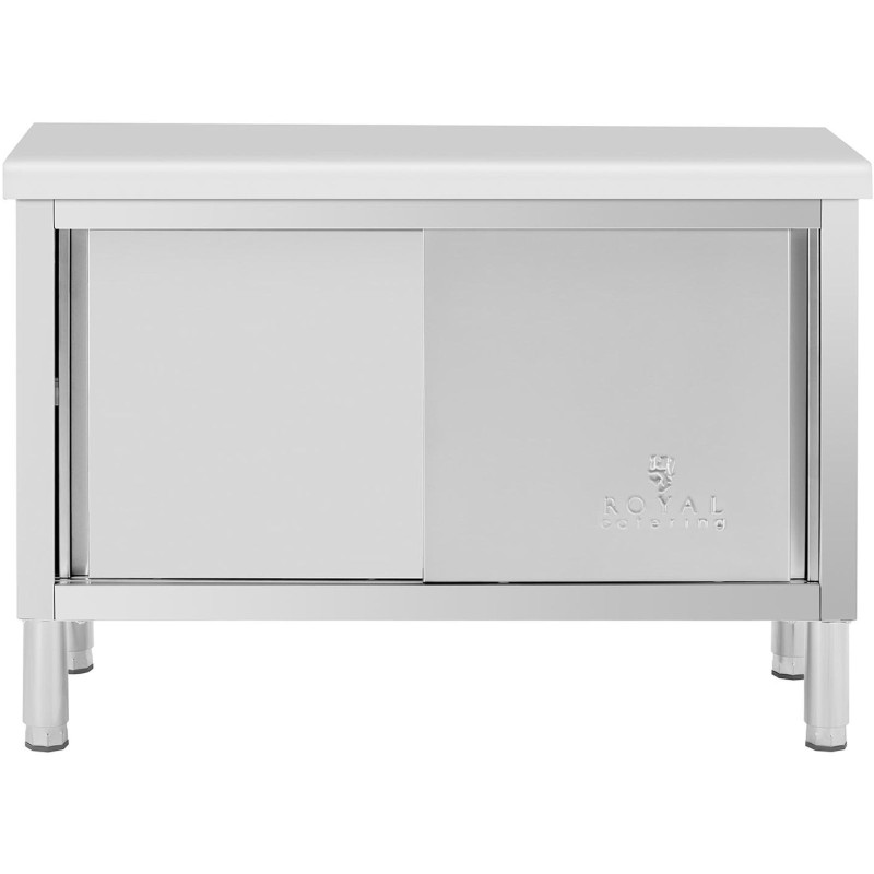 Maitinimo stalas su spintele su stumdomomis durimis PLIENAS 120 x 50 cm iki 390 kg