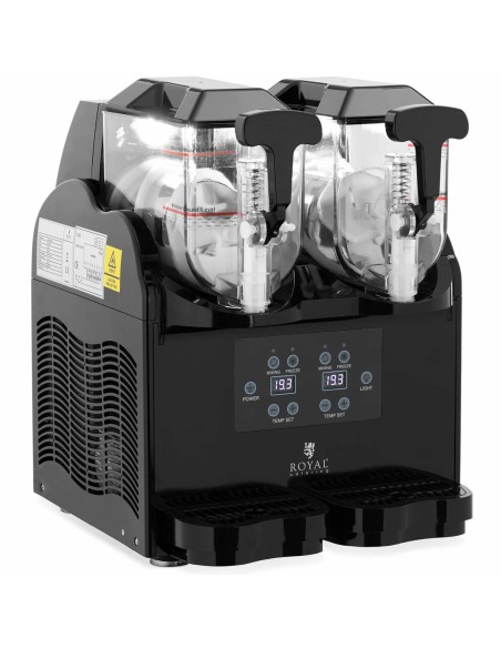 Granitor dviguba šerbeto šlifavimo mašina 380 W 2 x 3 l Granitor dviguba šerbeto šlifavimo mašina 380 W 2 x 3 l