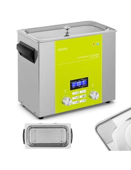 Skalbyklė ultragarsinis vonios valytuvas LED 6 l 240 W Skalbyklė ultragarsinis vonios valytuvas LED 6 l 240 W