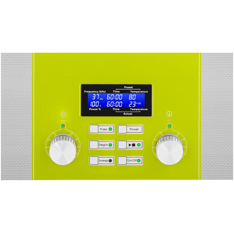 Skalbyklė ultragarsinis vonios valytuvas LED 6 l 240 W