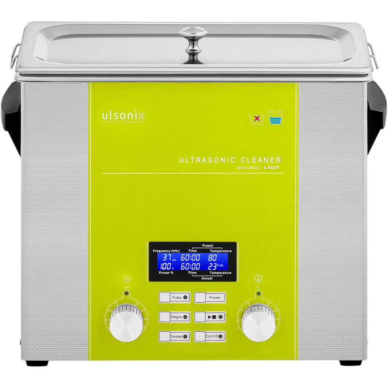 Skalbyklė ultragarsinis vonios valytuvas LED 6 l 240 W