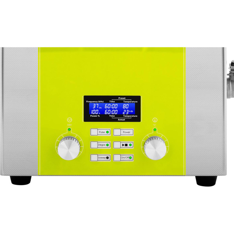 Skalbyklė ultragarsinis vonios valytuvas LED 10 l 320 W