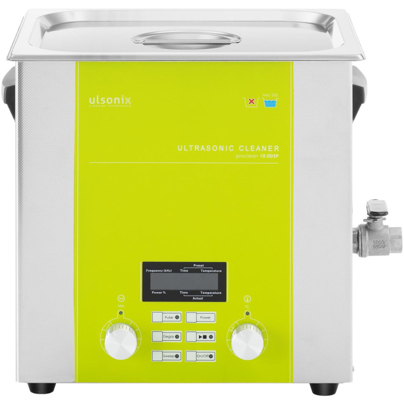 Skalbyklė ultragarsinis vonios valytuvas LED 10 l 320 W