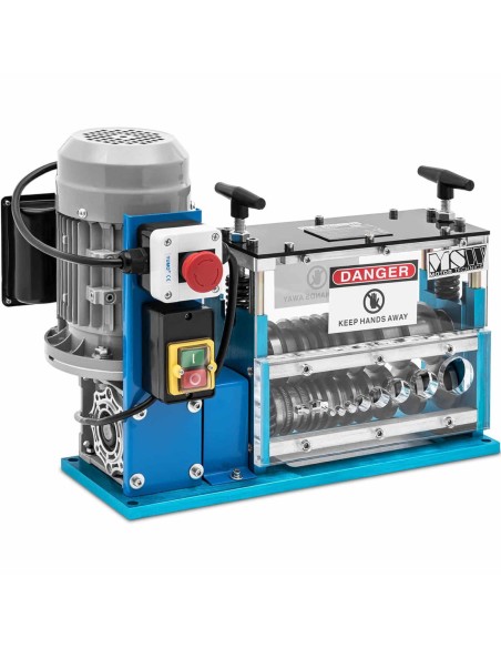 Kabelių ir laidų nuėmimo mašina 750 W - 10 įėjimų Kabelių ir laidų nuėmimo mašina 750 W - 10 įėjimų