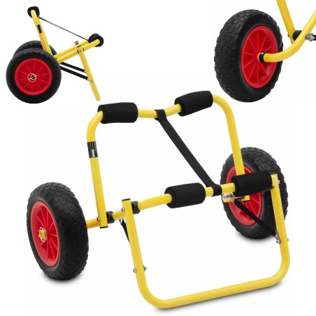 Kanojos transportavimo vežimėlis sulankstomas iki 75 kg Kanojos transportavimo vežimėlis sulankstomas iki 75 kg