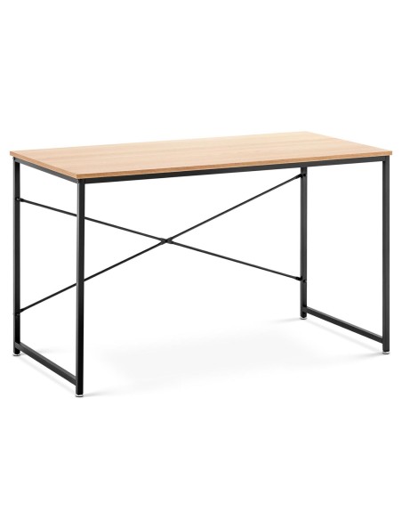 Kaimiškas pramoninis loft kompiuterio stalas namų biurui 120x60 cm