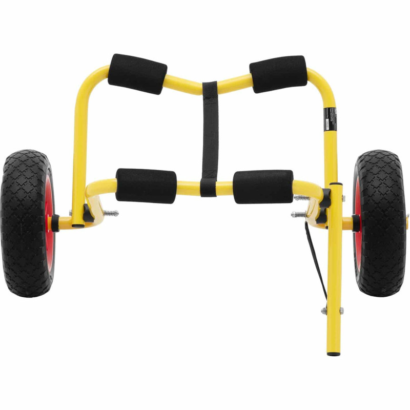 Baidarių vežimėlis kanojai gabenti, sulankstomas iki 75 kg