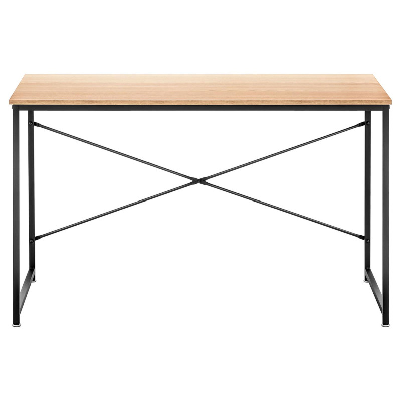 Kaimiškas pramoninis loft kompiuterio stalas namų biurui 120x60 cm