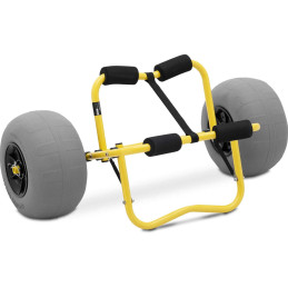 Transporto vežimėlis skirtas vežti baidarę iki 75 kg