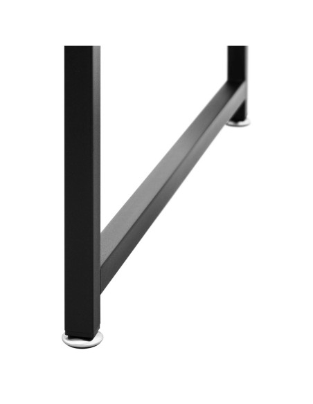 Kaimiškas pramoninis loft kompiuterio stalas namų biurui 120x60 cm