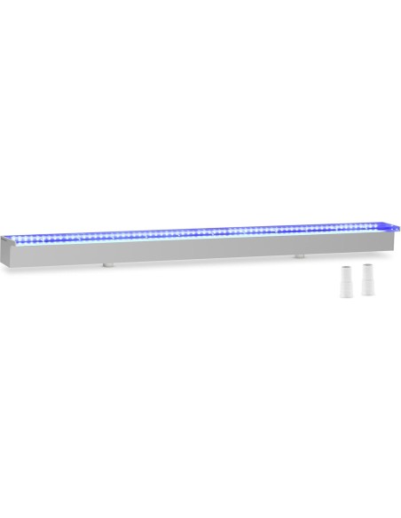 Krioklio snapelio sienelės kaskados sodo tvenkiniui LED 120 cm, srautas 30 mm Krioklio snapelio sienelės kaskados sodo tvenkiniui LED 120 cm, srautas 30 mm
