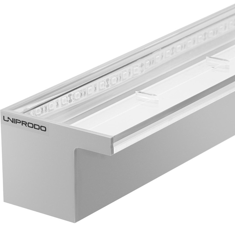 Krioklio snapelio sienelės kaskados sodo tvenkiniui LED 120 cm, srautas 30 mm