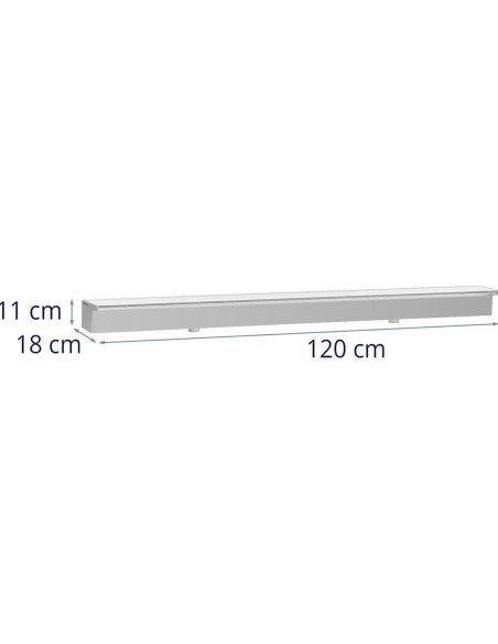 Krioklio snapelio sienelės kaskados sodo tvenkiniui LED 120 cm, srautas 30 mm Krioklio snapelio sienelės kaskados sodo tvenkiniui LED 120 cm, srautas 30 mm