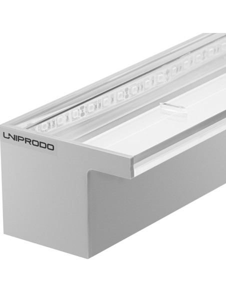Krioklio snapelio sienelės kaskados sodo tvenkiniui LED 30 cm, srautas 30 mm Krioklio snapelio sienelės kaskados sodo tvenkiniui LED 30 cm, srautas 30 mm
