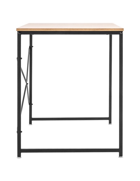 Kaimiškas pramoninis loft kompiuterio stalas namų biurui 120x60 cm