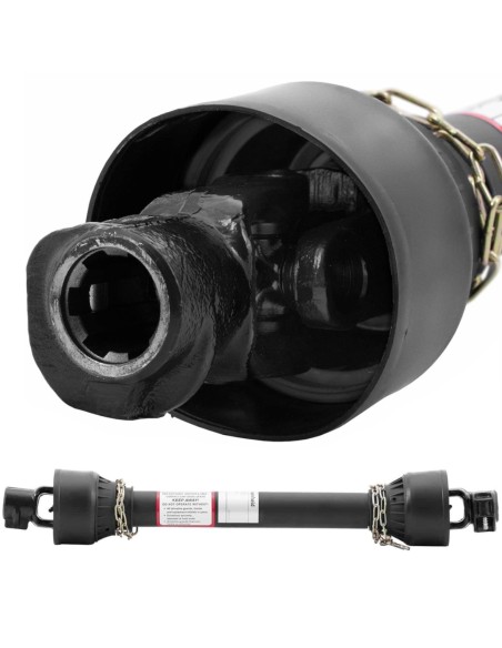 Kardaninis velenas šarnyrinis teleskopinis velenas 74-95 cm 1 3/8'' 6 dantukai Kardaninis velenas šarnyrinis teleskopinis velenas 74-95 cm 1 3/8'' 6 dantukai