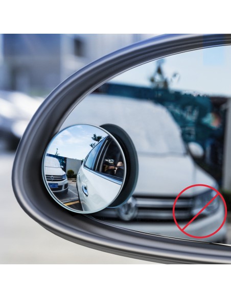 Automobilio šoninis veidrodėlis išgaubtas aklosios zonos Viso vaizdo Aklosios zonos veidrodis 2vnt.