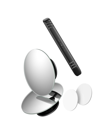 Automobilio šoninis veidrodėlis išgaubtas aklosios zonos Viso vaizdo Aklosios zonos veidrodis 2vnt.