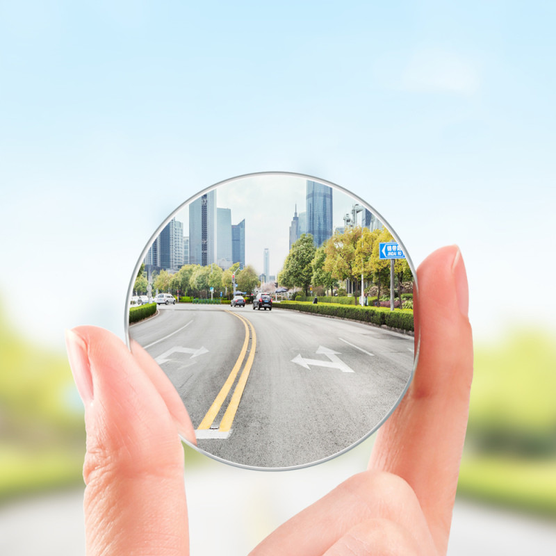 Automobilio šoninis veidrodėlis išgaubtas aklosios zonos Viso vaizdo Aklosios zonos veidrodis 2vnt.