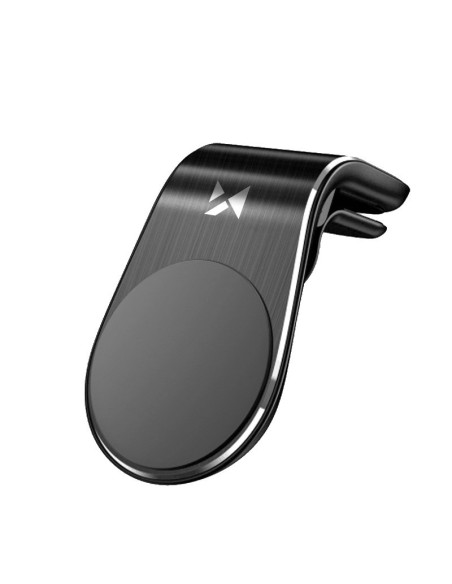 Magnetinis telefono laikiklis ventiliacijos grotelėms, juodas Magnetinis telefono laikiklis ventiliacijos grotelėms, juodas