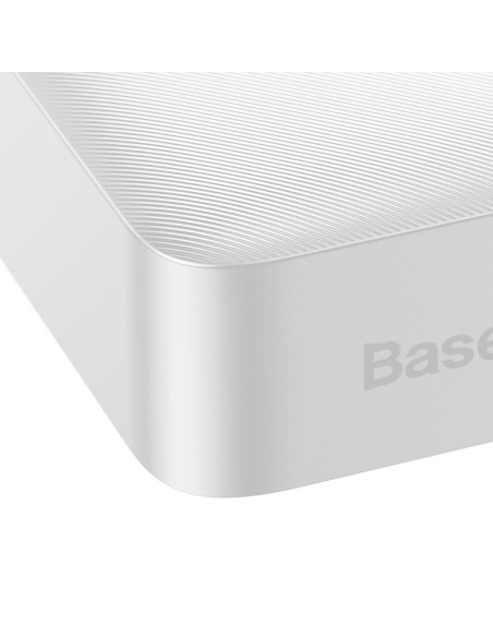 Bipow greito įkrovimo maitinimo blokas 20000mAh USB-A microUSB laidas 0,25m baltas