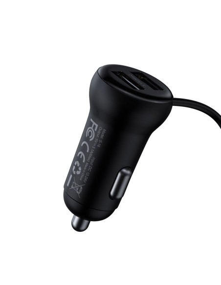 FM siųstuvas S-16 Bluetooth USB automobilinis įkroviklis AUX MP3 TF micro SD juodas FM siųstuvas S-16 Bluetooth USB automobilinis įkroviklis AUX MP3 TF micro SD juodas