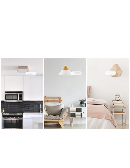 Touch Light Switch WiFi mygtuko jungiklis baltas T0EU1C-TX Touch Light Switch WiFi mygtuko jungiklis baltas T0EU1C-TX
