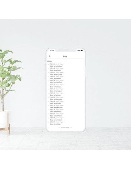 ZigBee belaidis langų durų atidarymo jutiklis baltas SNZB-04 ZigBee belaidis langų durų atidarymo jutiklis baltas SNZB-04