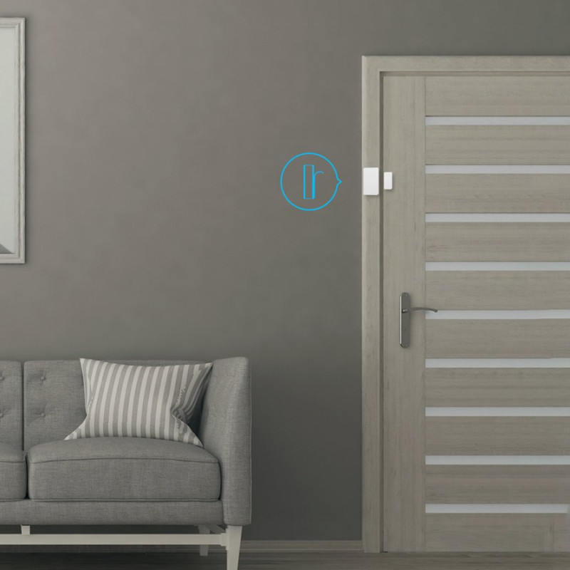 ZigBee belaidis langų durų atidarymo jutiklis baltas SNZB-04