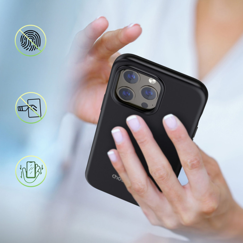 Dėklas iPhone 13 Pro MFM Nuo kritimo dėklas juodas