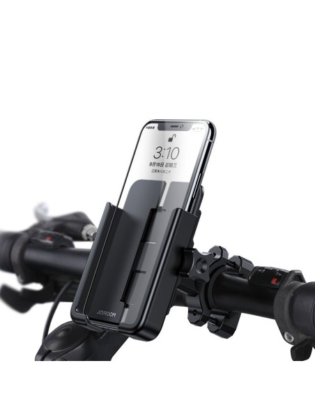 Motociklo vairo telefono laikiklis juodas Motociklo vairo telefono laikiklis juodas