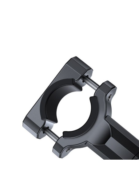 Motociklo vairo telefono laikiklis juodas Motociklo vairo telefono laikiklis juodas