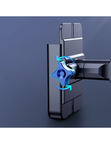 Motociklo vairo telefono laikiklis juodas Motociklo vairo telefono laikiklis juodas