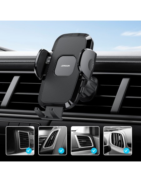 Automobilinio telefono spaustuko laikiklis orlaidei juodas Automobilinio telefono spaustuko laikiklis orlaidei juodas