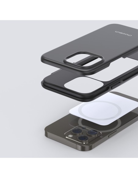 Dėklas iPhone 13 Pro MFM Nuo kritimo dėklas juodas Dėklas iPhone 13 Pro MFM Nuo kritimo dėklas juodas